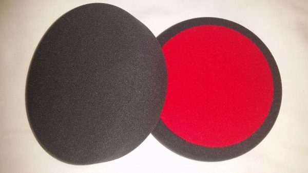 5-X-POLISHING-FAST-FIT-HOOK-LOOP-COMPOUND-HEAD-BLACK-150MM-X-50MM-292342950139